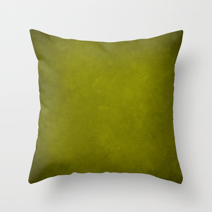 Olive green tones Throw Pillow Gallery Image 1