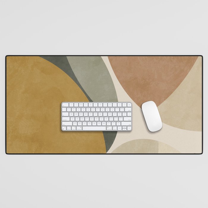mid modern earth tones 2 Desk Mat Gallery Image 1