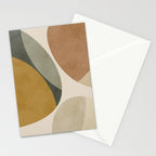 mid modern earth tones 2 Stationery Card Gallery Image 2