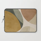 mid modern earth tones 2 Laptop Sleeve Gallery Image 1