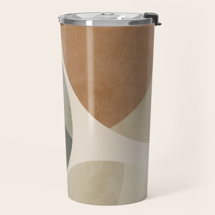 mid modern earth tones 2 Travel Mug Gallery Image 2