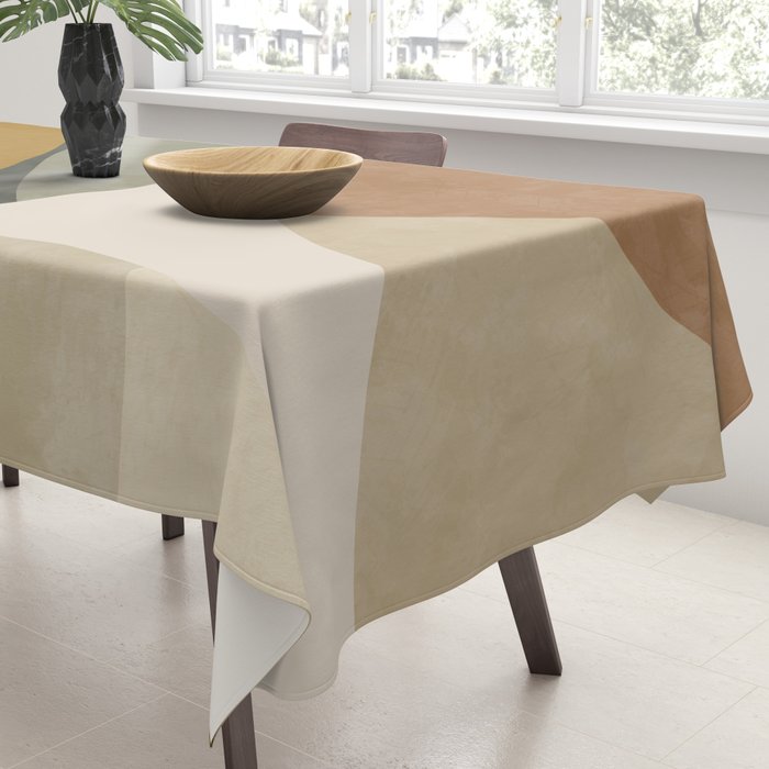 mid modern earth tones 2 Tablecloth Gallery Image 3