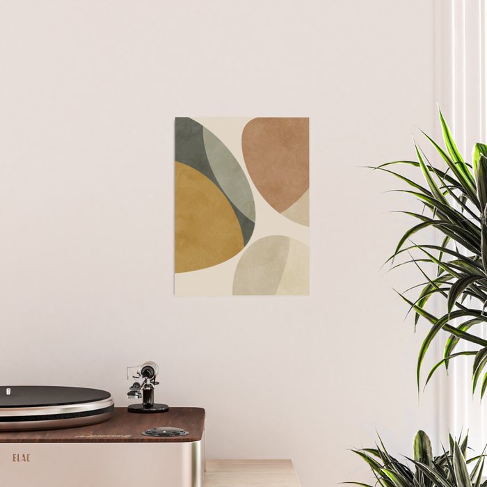mid modern earth tones 2 Poster Gallery Image 2