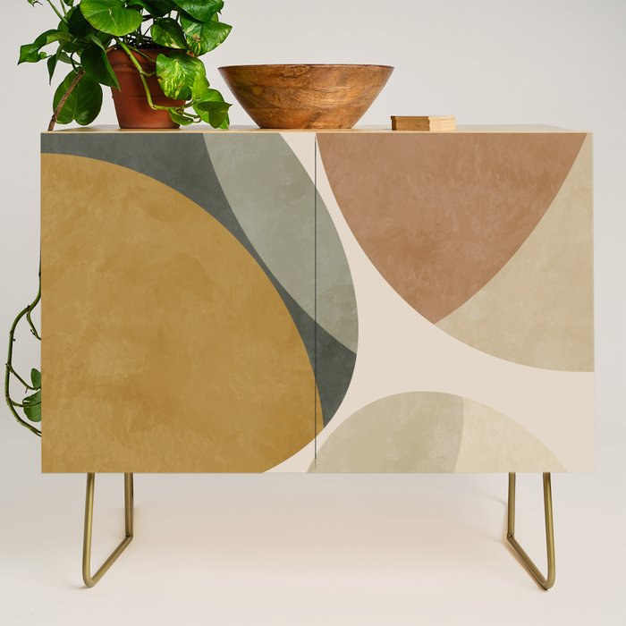 mid modern earth tones 2 Credenza Gallery Image 1