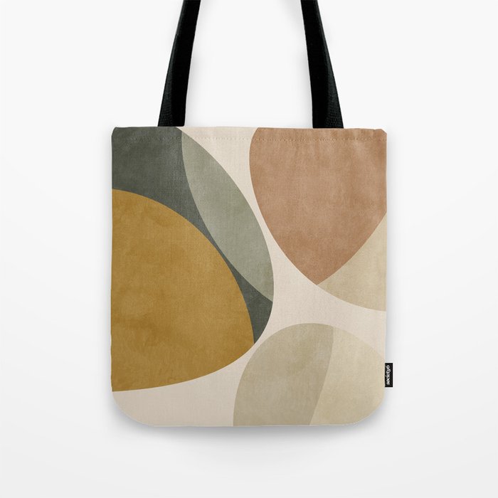mid modern earth tones 2 Tote Bag Gallery Image 1