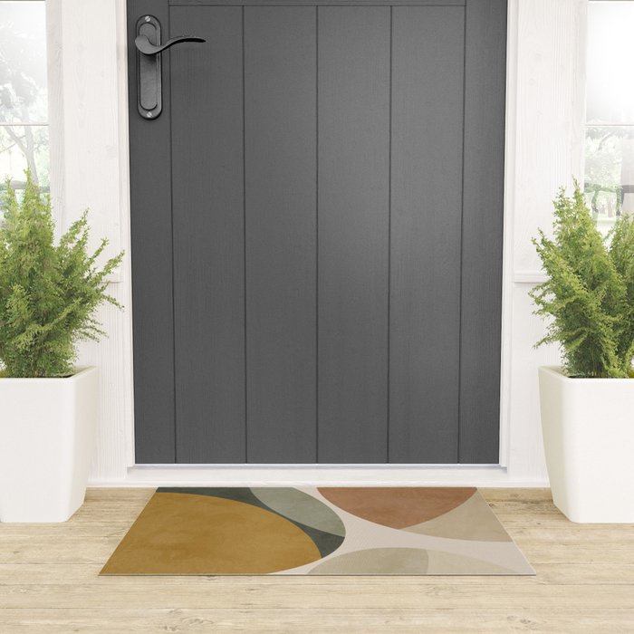mid modern earth tones 2 Welcome Mat Gallery Image 3