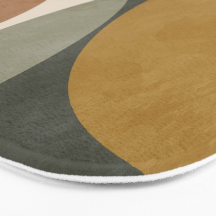 mid modern earth tones 2 Bath Mat Gallery Image 3