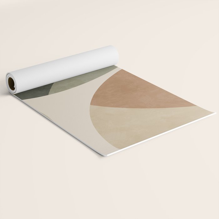 mid modern earth tones 2 Yoga Mat Gallery Image 2