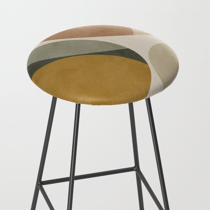 mid modern earth tones 2 Stool Gallery Image 2