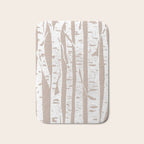 Woodcut Birches Bath Mat Gallery Image 1