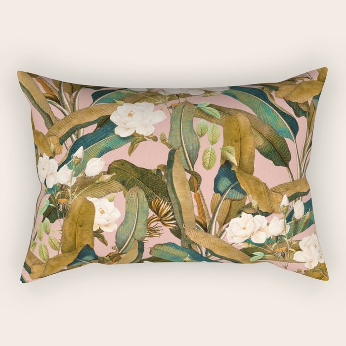 Summer Botanical Garden V Rectangular Pillow Gallery Image 1