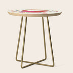 Crab By The Golden Tide Side Table Gallery Image 1