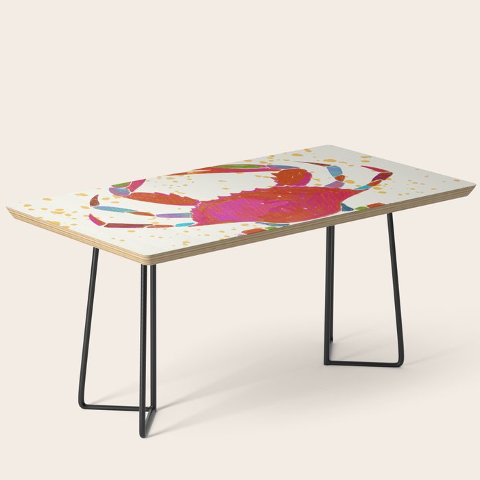 Crab By The Golden Tide Coffee Table Gallery Image 1