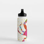 Crab By The Golden Tide Water Bottle Gallery Image 3
