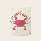 Crab By The Golden Tide Bath Mat Gallery Image 1