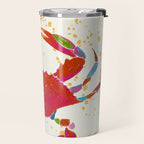 Crab By The Golden Tide Travel Mug Gallery Image 2
