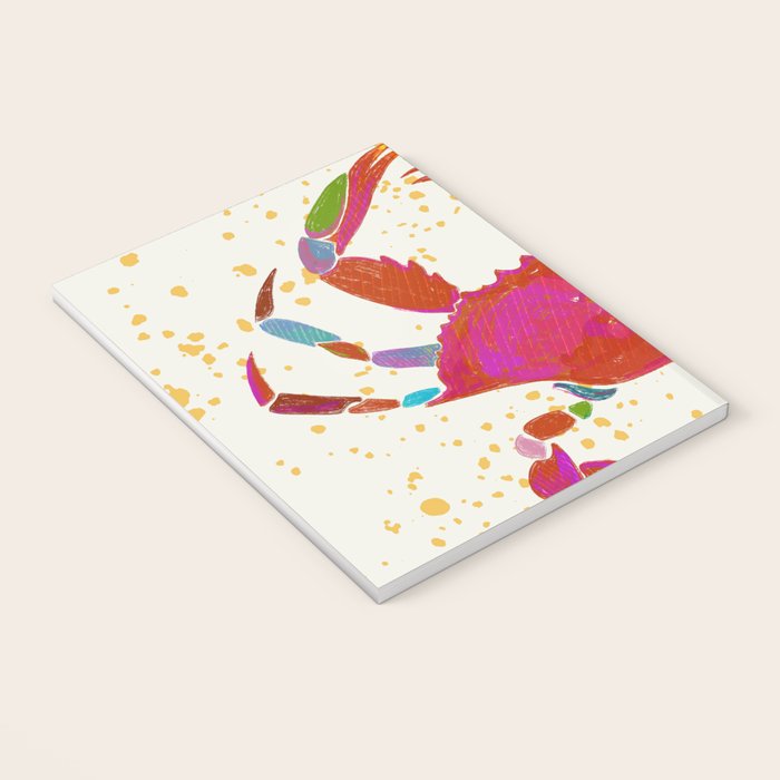 Crab By The Golden Tide Notebook Gallery Image 3