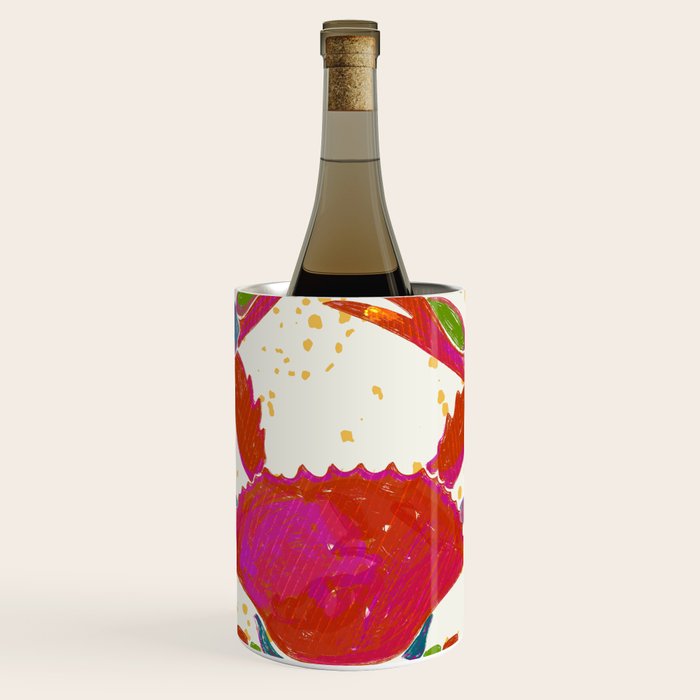Crab By The Golden Tide Wine Chiller Gallery Image 1