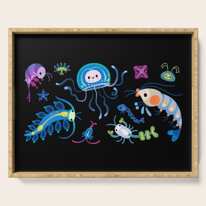 Zooplankton Serving Tray Gallery Image 1