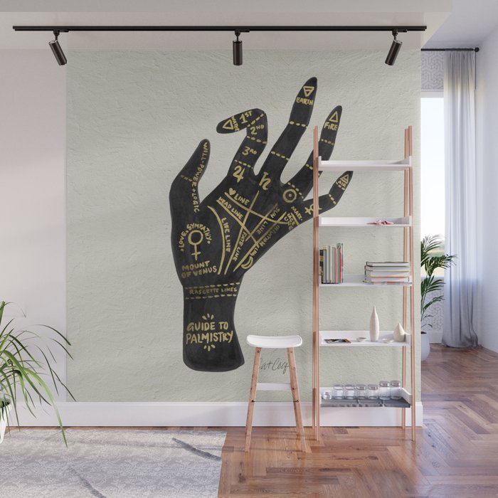 Palmistry Wall Mural Gallery Image 1