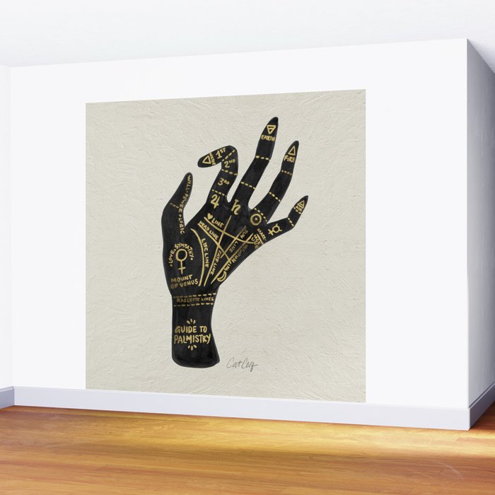 Palmistry Wall Mural Gallery Image 2