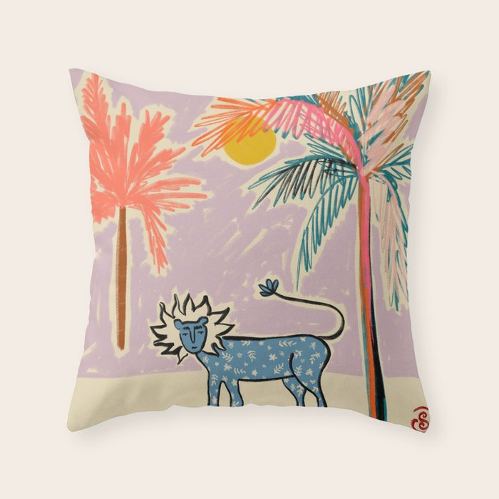LEO Throw Pillow Gallery Image 6