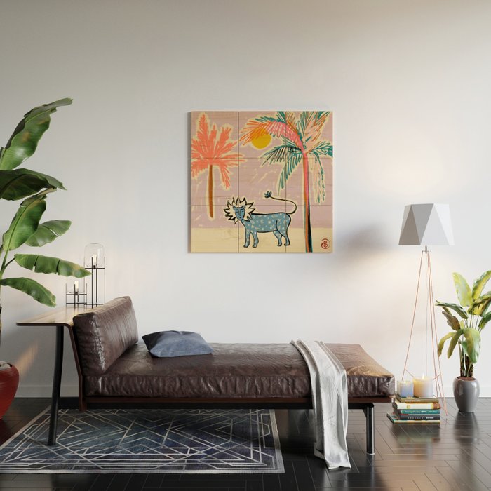 LEO Wood Wall Art Gallery Image 2