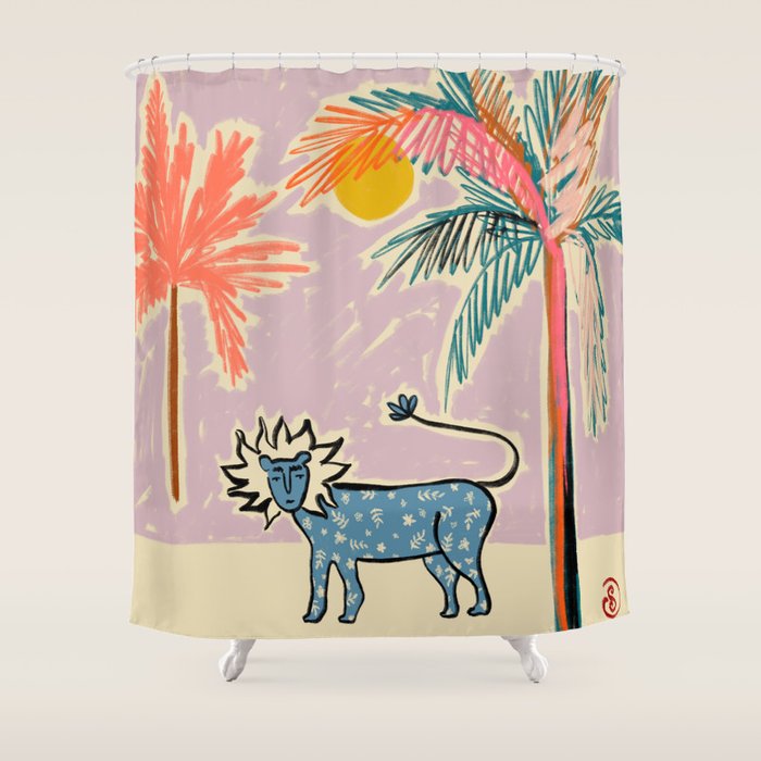 LEO Shower Curtain Gallery Image 1