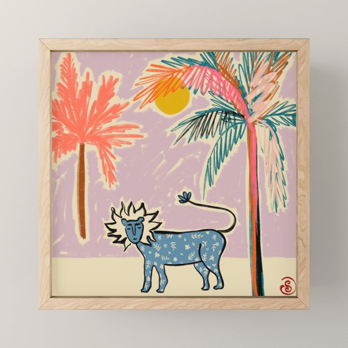 LEO Mini Art Print Gallery Image 1