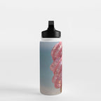 Shiny Pink Ice Cream - Glitter| pastel | pink | art print | beach | | ice cream | summer | ocean  Water Bottle Gallery Image 3