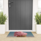 Shiny Pink Ice Cream - Glitter| pastel | pink | art print | beach | | ice cream | summer | ocean  Welcome Mat Gallery Image 3