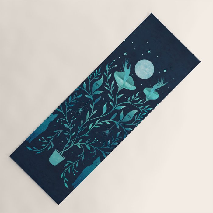 Potted Plant Yoga Mat Gallery Image 1