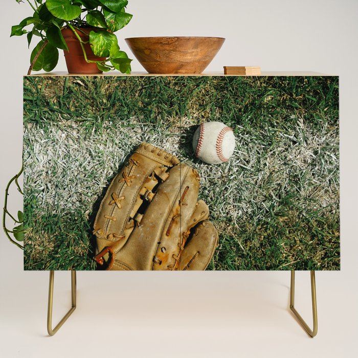 Baseball Season Equipment Credenza Gallery Image 1