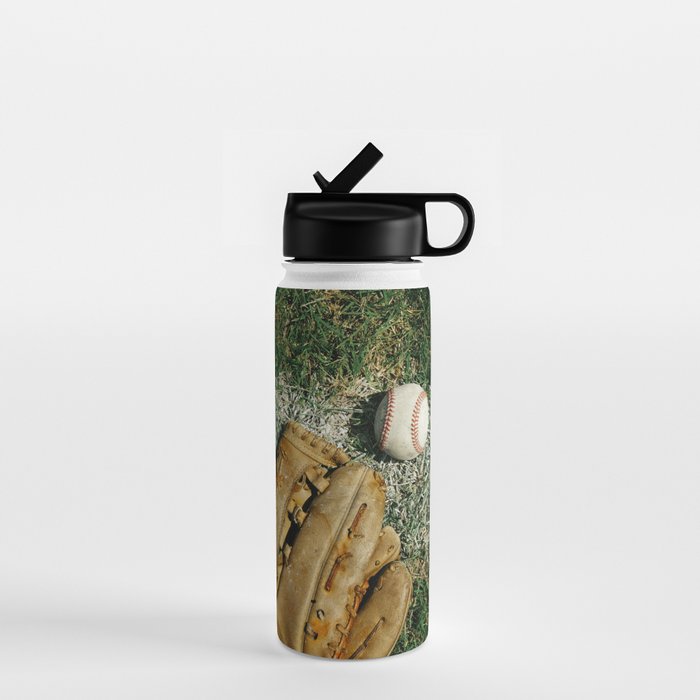 Baseball Season Equipment Water Bottle Gallery Image 1