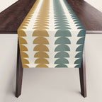 Maude Pattern XX Earthy Rustic Table Runner Gallery Image 1