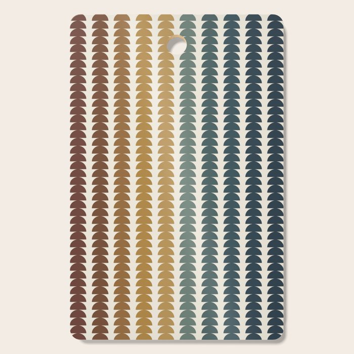 Maude Pattern XX Earthy Rustic Cutting Board Gallery Image 1