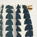 Maude Pattern XX Earthy Rustic Window Curtain Gallery Image 2