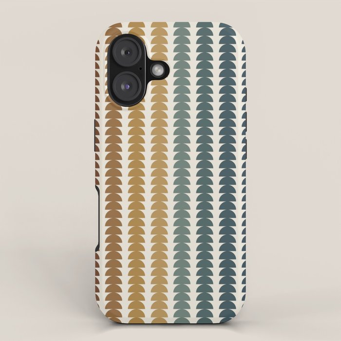 Maude Pattern XX Earthy Rustic iPhone Case Gallery Image 1