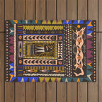 Wolf and The Rabbit Outdoor Rug Gallery Image 1