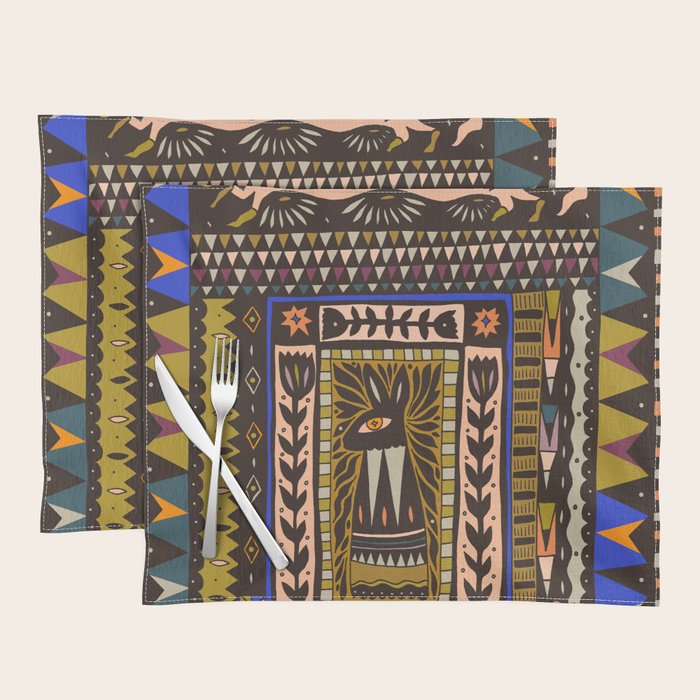 Wolf and The Rabbit Placemat Gallery Image 1