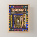 Wolf and The Rabbit Mini Art Print Gallery Image 1