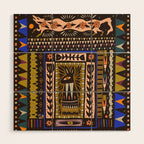 Wolf and The Rabbit Wood Wall Art Gallery Image 1