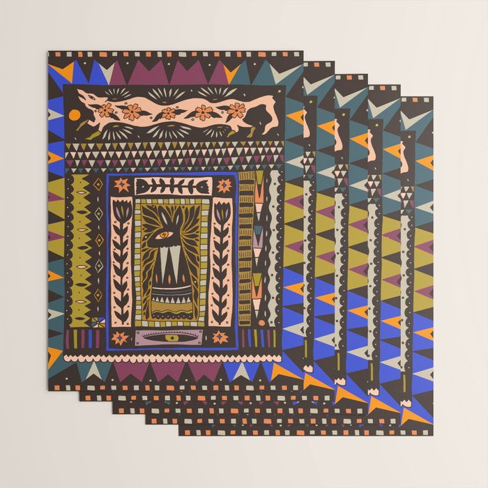 Wolf and The Rabbit Wrapping Paper Gallery Image 3