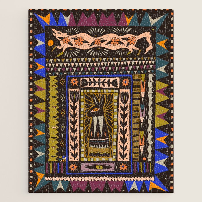 Wolf and The Rabbit Jigsaw Puzzle Gallery Image 1