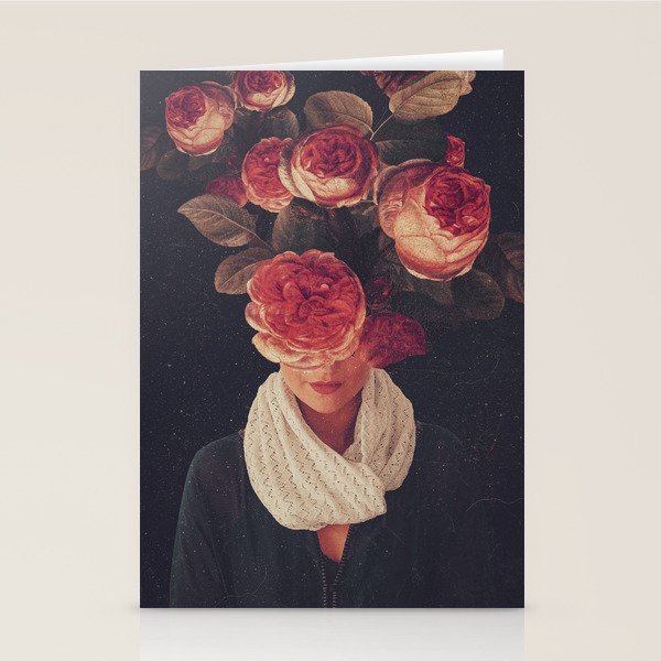 The smile of Roses Stationery Card Gallery Image 2