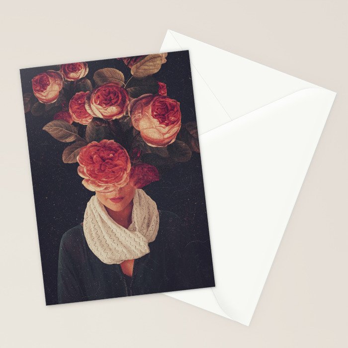 The smile of Roses Stationery Card Gallery Image 2