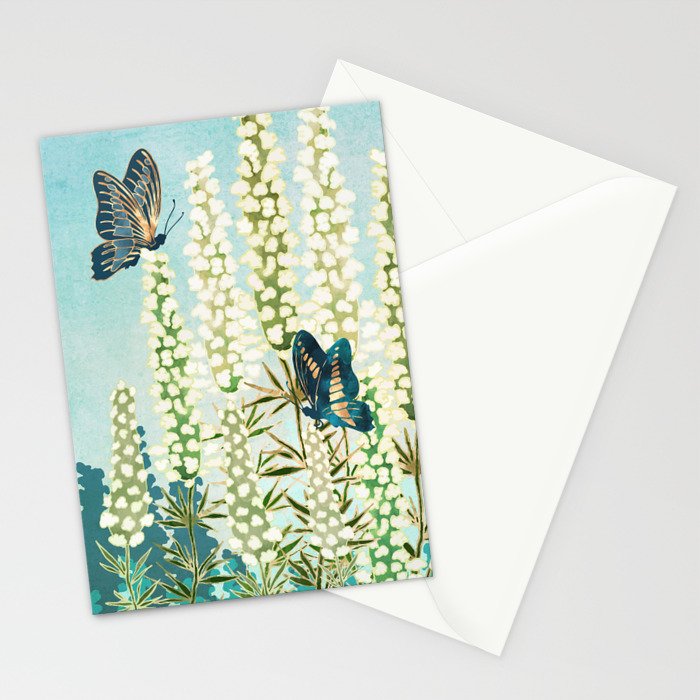 Butterfly Garden Stationery Card Gallery Image 2