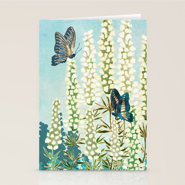 Butterfly Garden Stationery Card Gallery Image 2