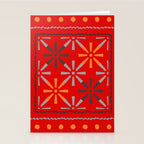Nativo Red Stationery Card Gallery Image 2