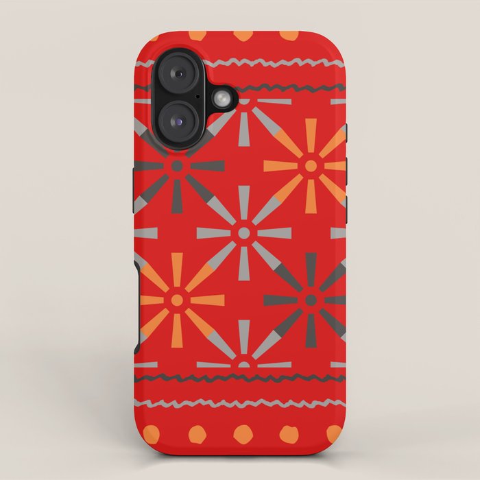 Nativo Red iPhone Case Gallery Image 1
